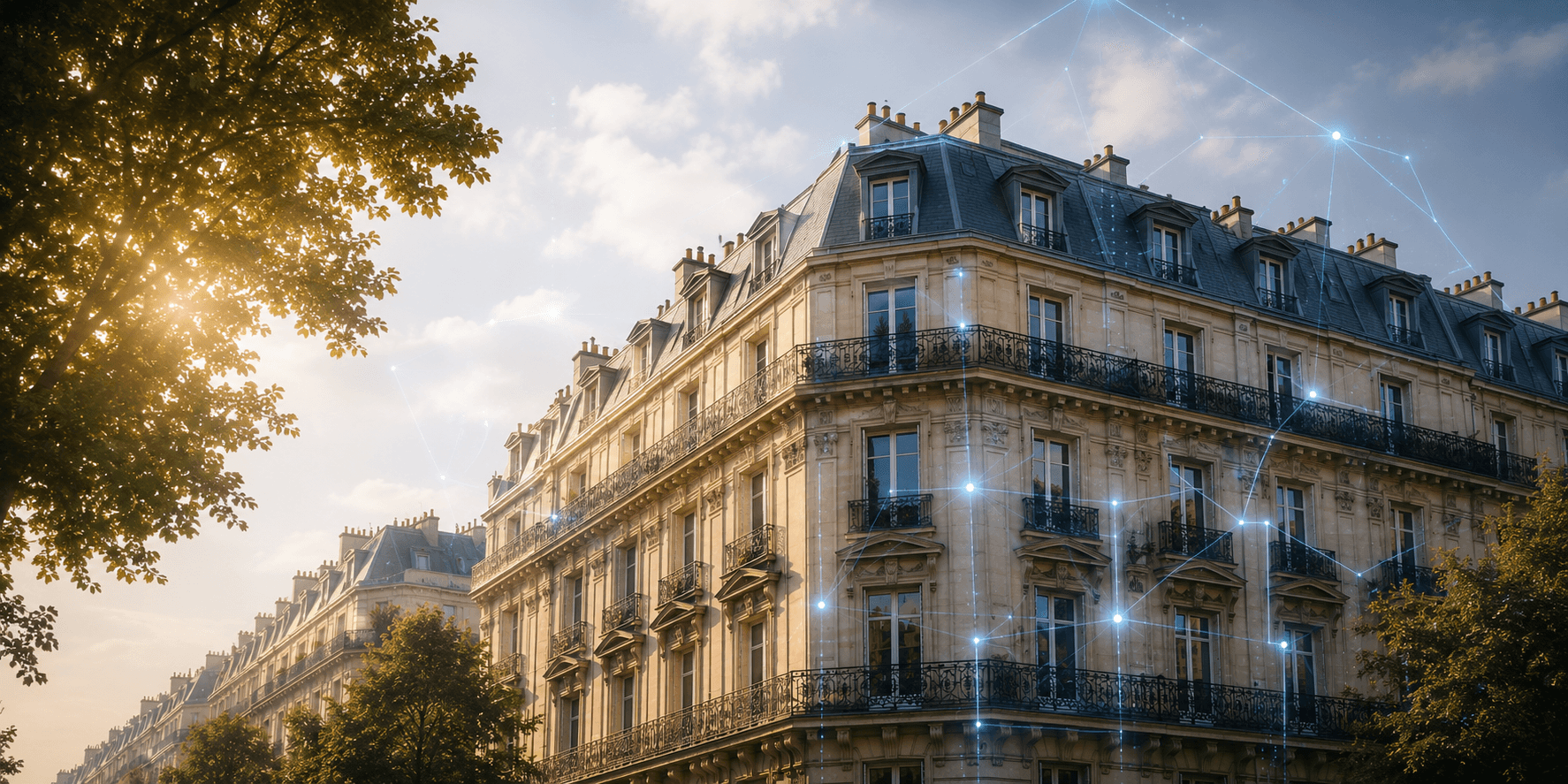 Immeuble en copropriété haussmannien