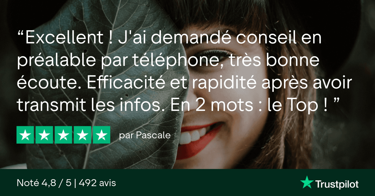 Avis clients Maison du Pré-état daté sur Trustpilot